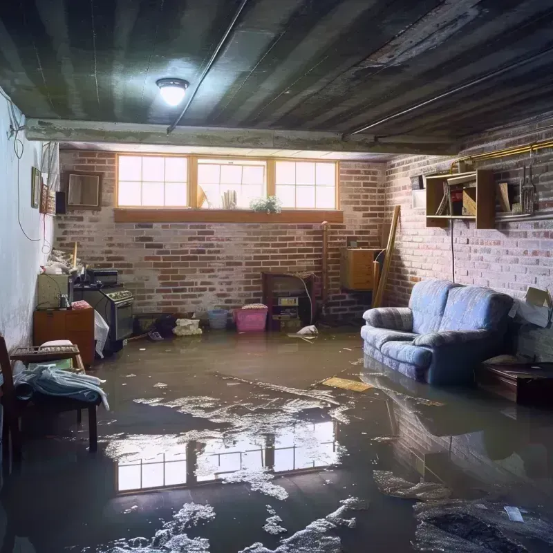 Flooded Basement Cleanup in Mullens, WV